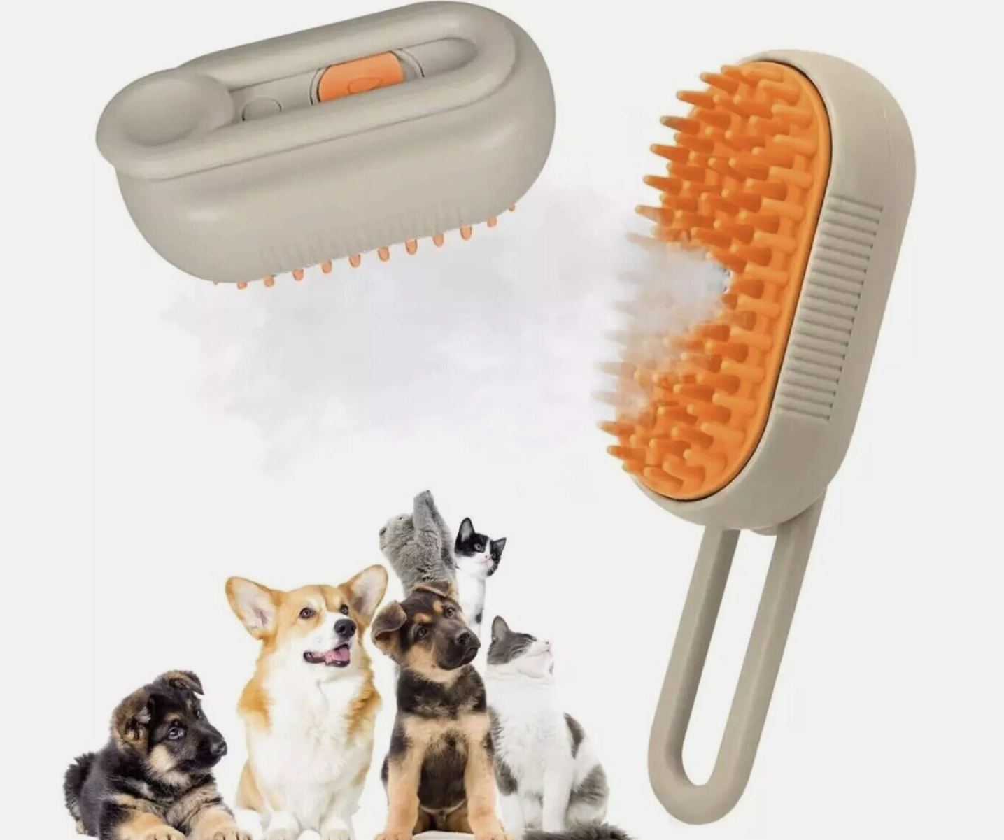 Pettine Autopulente per Cani e Gatti – ZampettaPulita™
